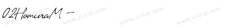 02HomuraM 字体转换